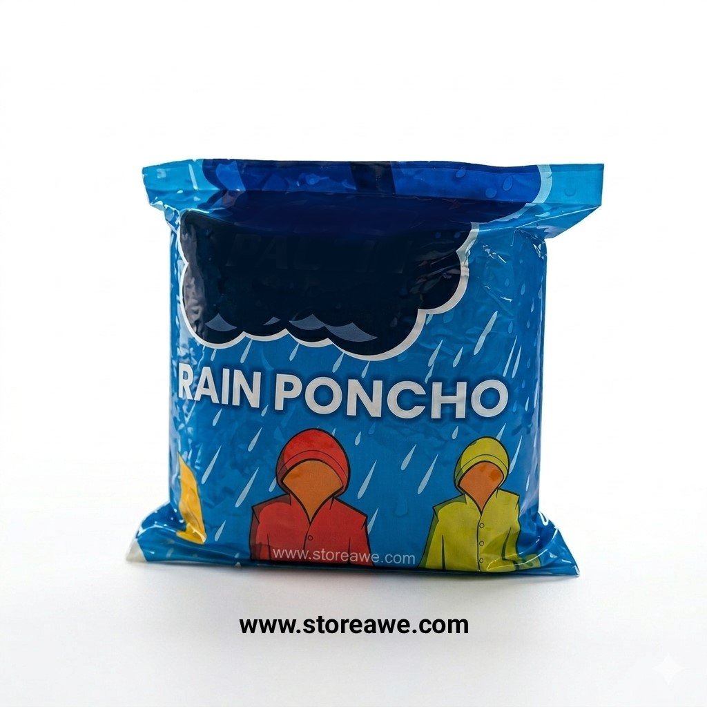 Rain Poncho - Tarpaulin (Adults) - Image 3